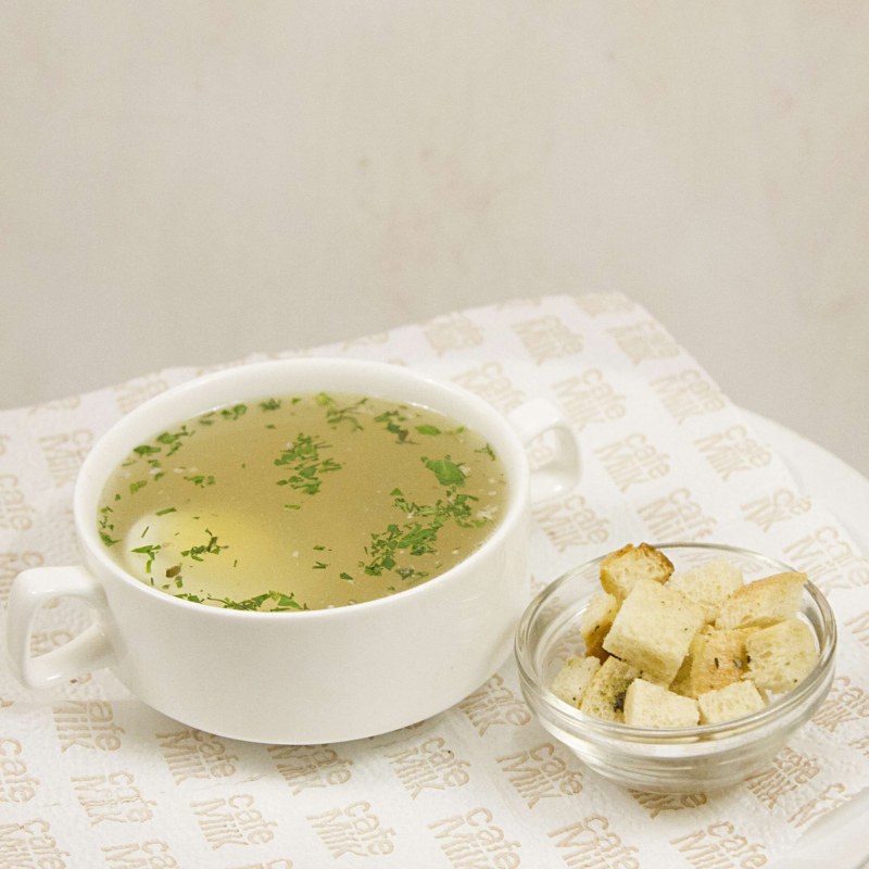 Куриное консоме