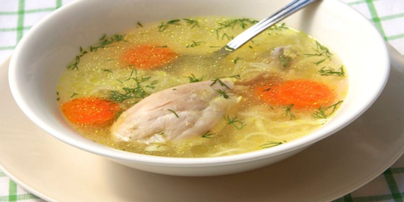 Суп вермишелевый с курицей
