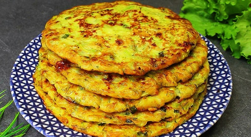 Лепешка с чесноком