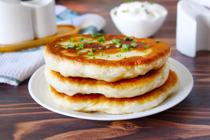 Лепешка с курицей