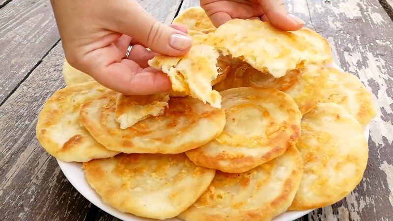 Картофельно сырные лепешки