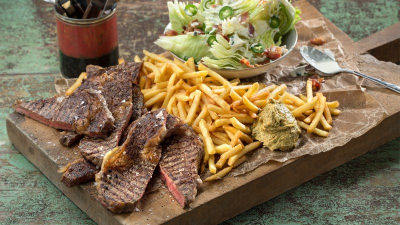 Steak Mushrooms sous