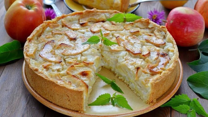 Цветаевский яблочный пирог Юлии Высоцкой