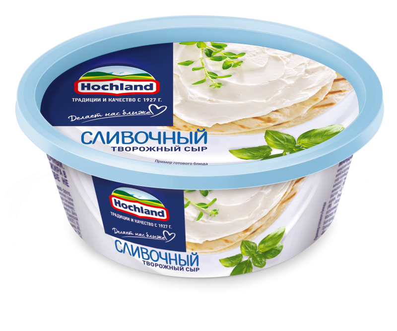 Творожный сыр Хохланд сливочный