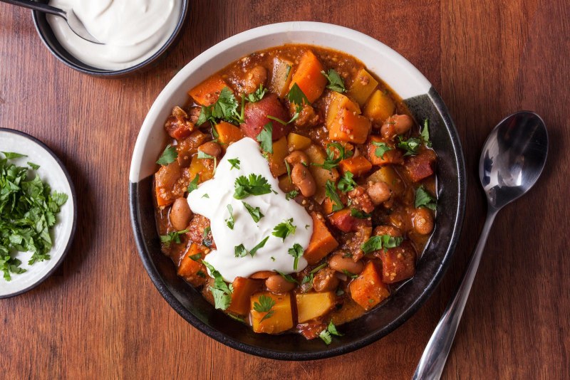 Рагу с вареным мясом