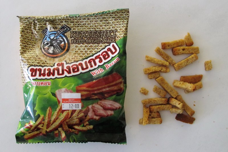 Гренки из Бородинского хлеба