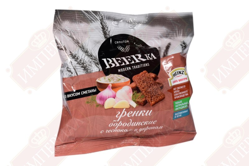 Гренки BEERKA бородинские 60г