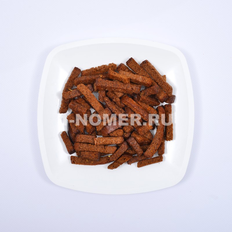Гренки бородинские с чесноком