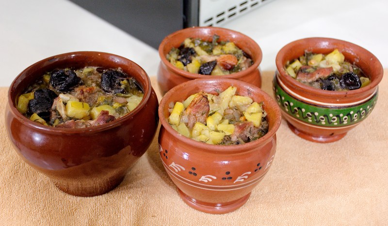 Грузинская кухня чанахи