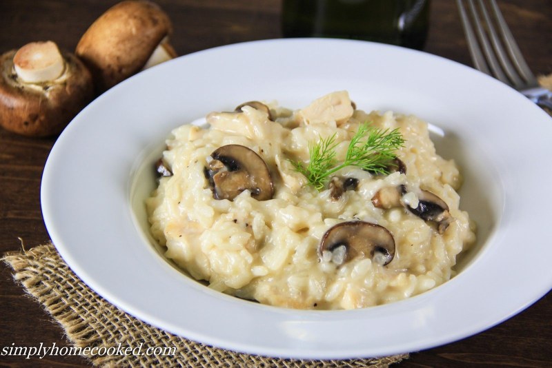 Крем суп с шампиньонами