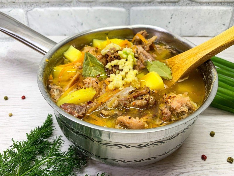Картошка с мясом