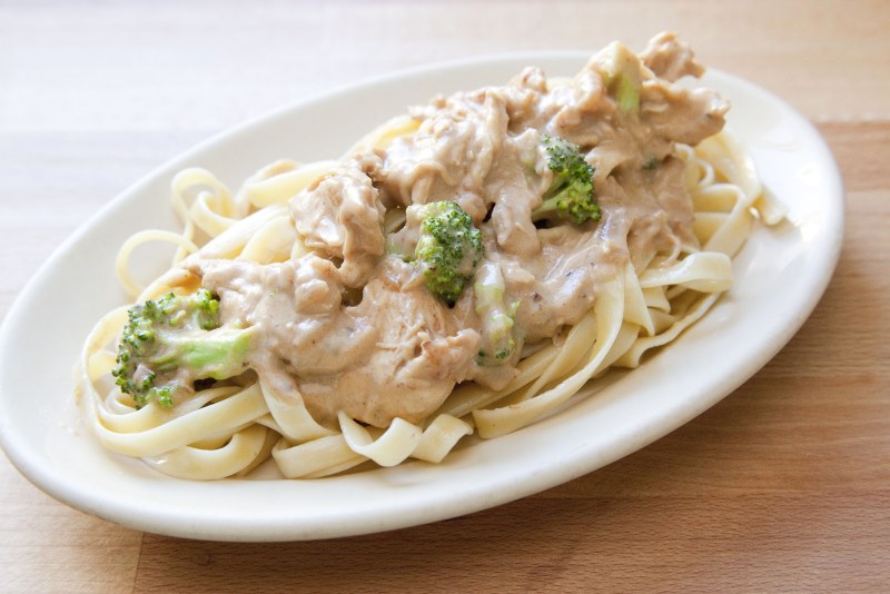 Wok удон карбонара
