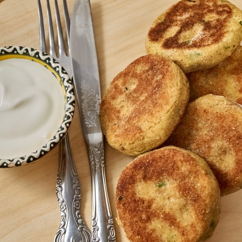 Гороховые котлеты