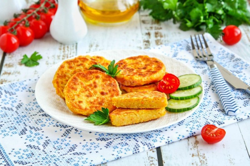 Гороховые котлетки