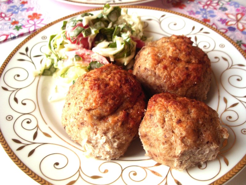 Котлеты мясные с картофельным пюре