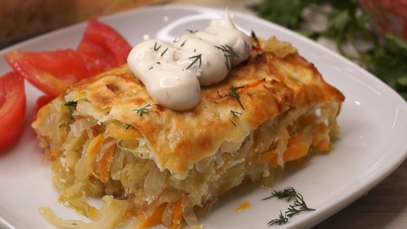 Капустная запеканка