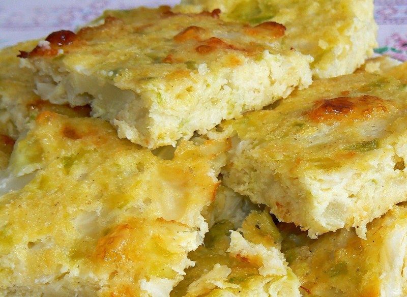 Запеканка из капусты в духовке с яйцом