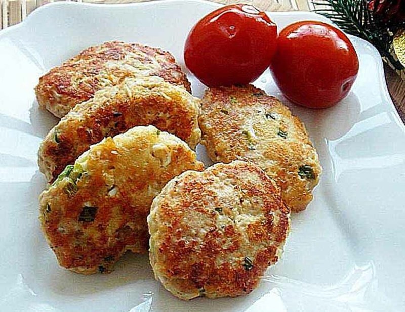 Котлеты с овощами