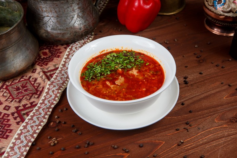 Харчо с томатной пастой