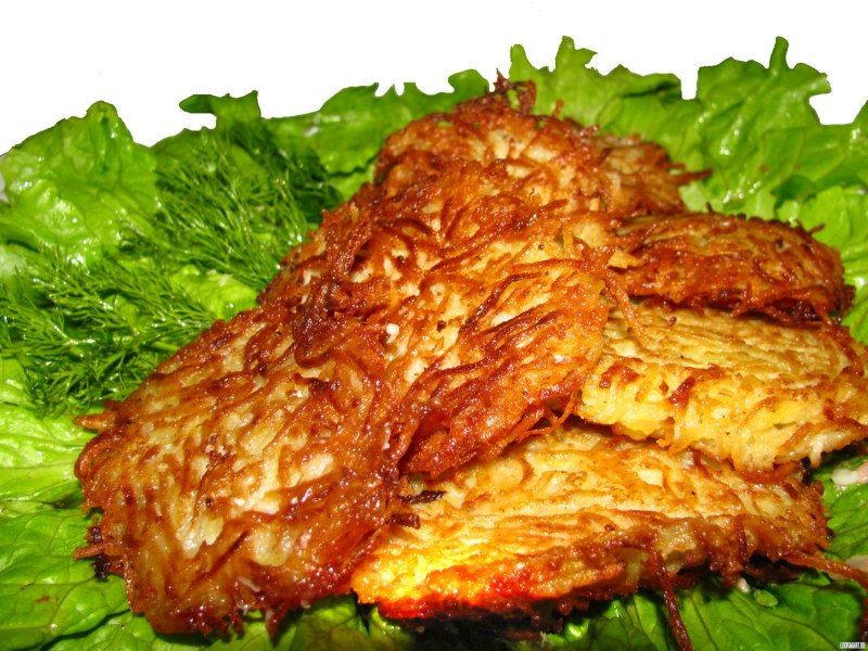 Драники картофельные