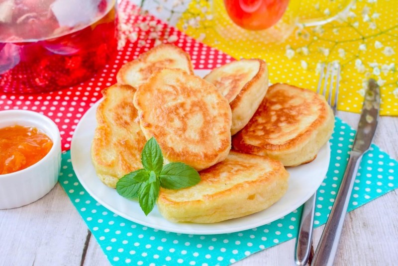 Пышные оладушки