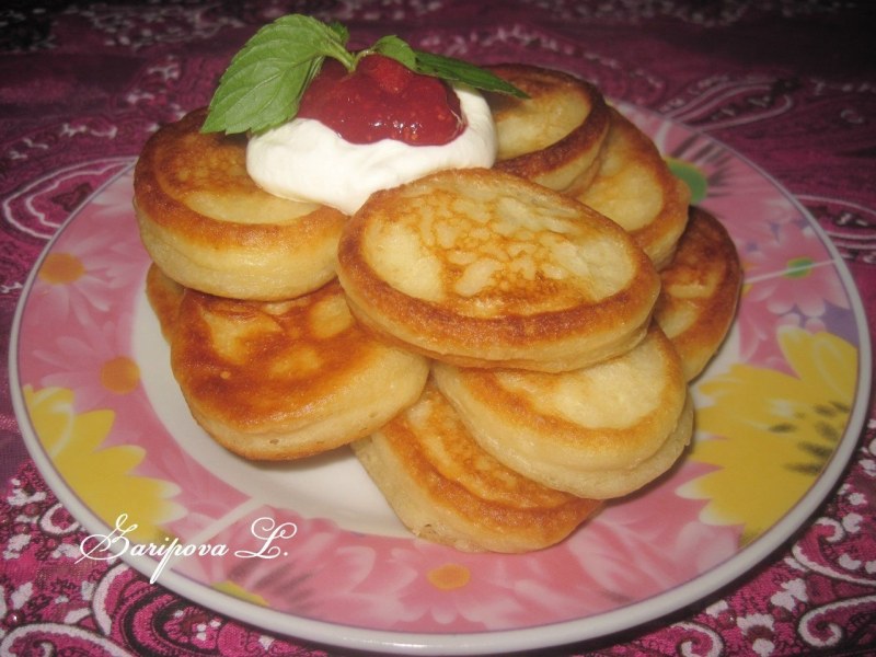 Пышные оладьи