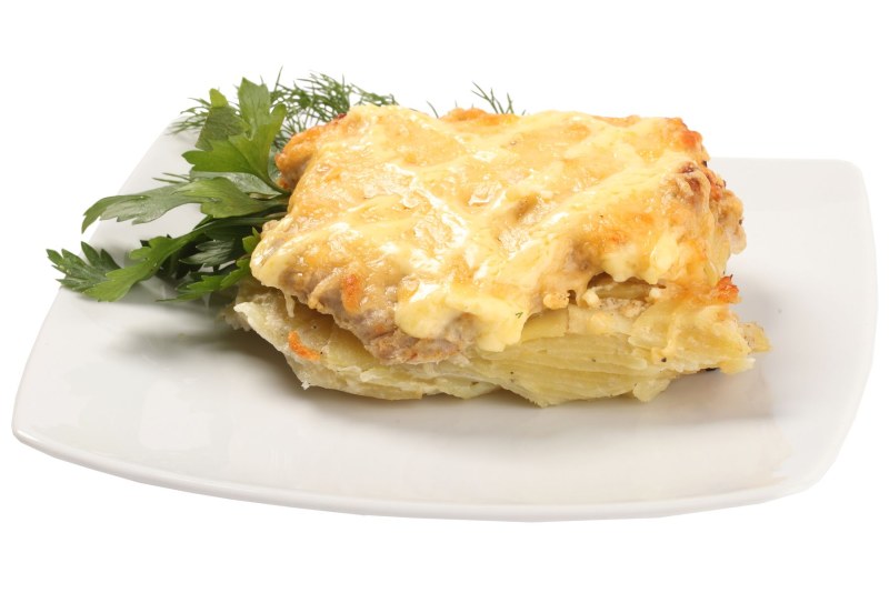Мясо с ананасами