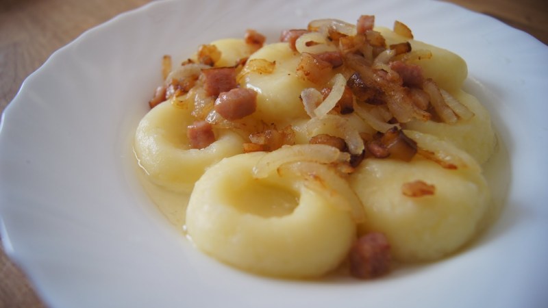 Польские картофельные клецки