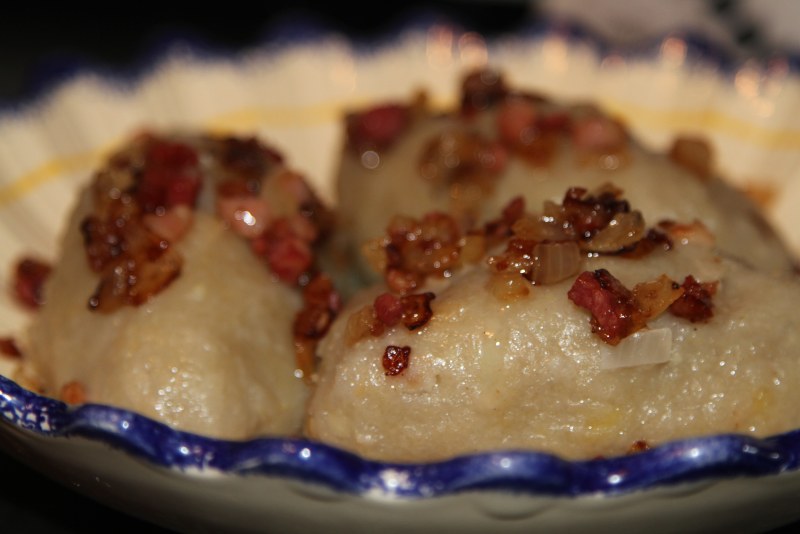 Клецки с мясом