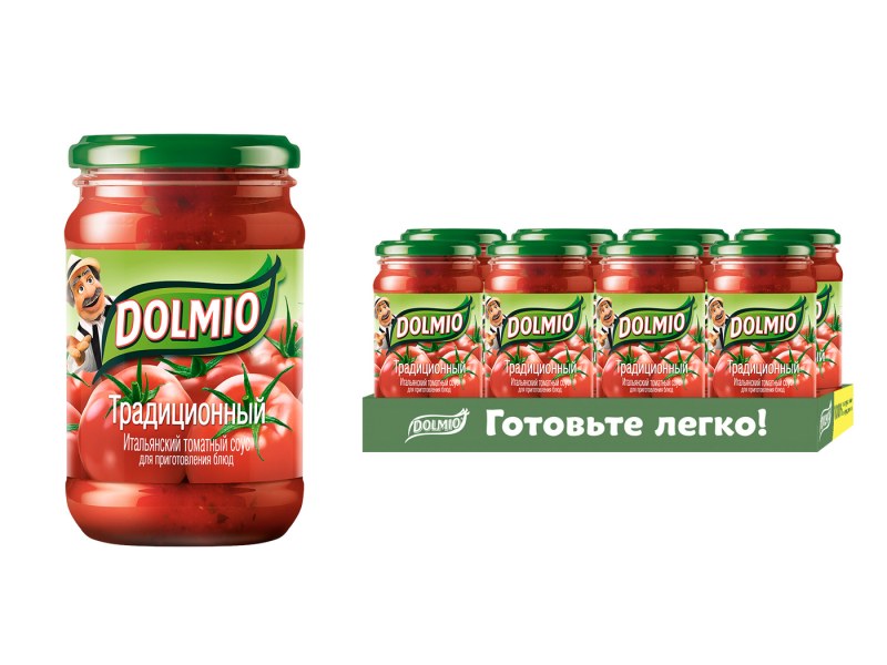Соус томатный Домино с базиликом