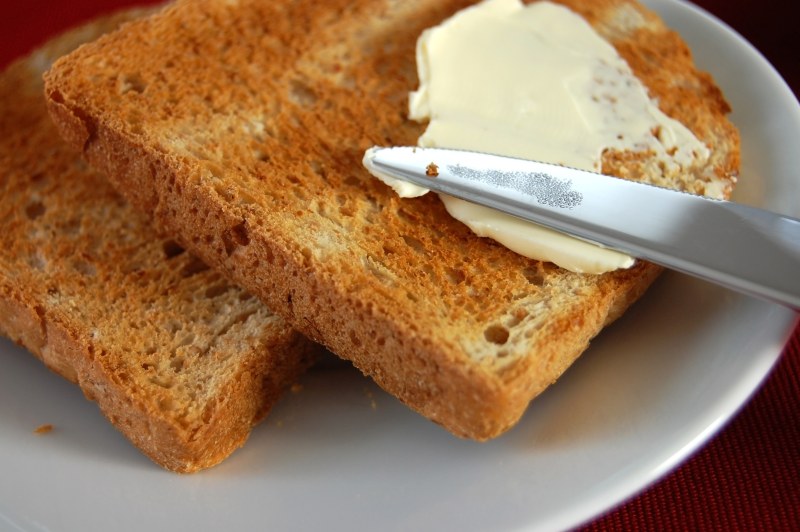 Хлеб с маслом