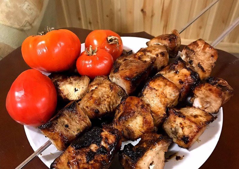 Шашлык из карбоната