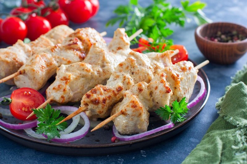 Шашлык из курицы