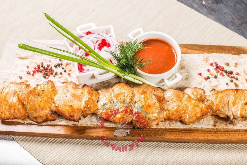 Куриное филе на мангале