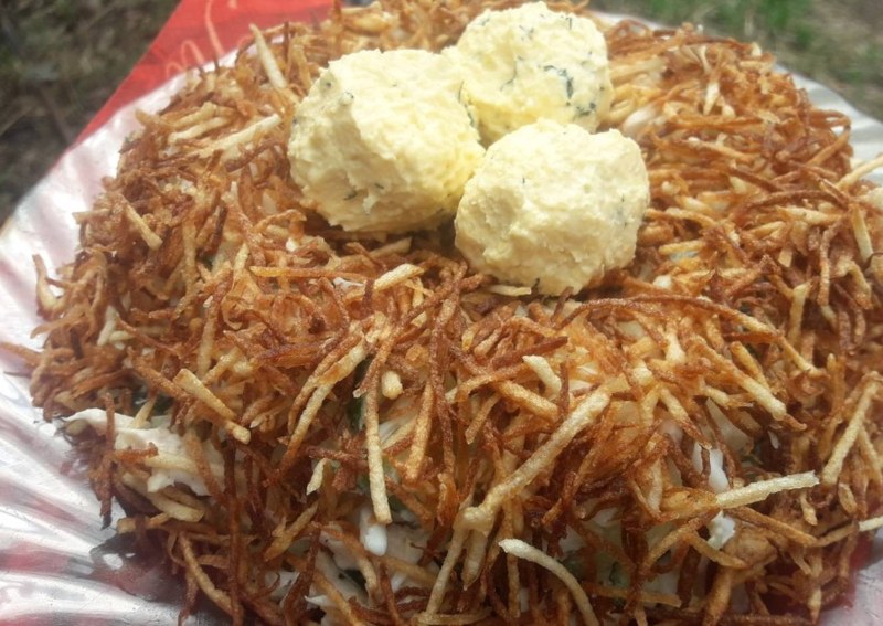 Салат с картофелем Пай