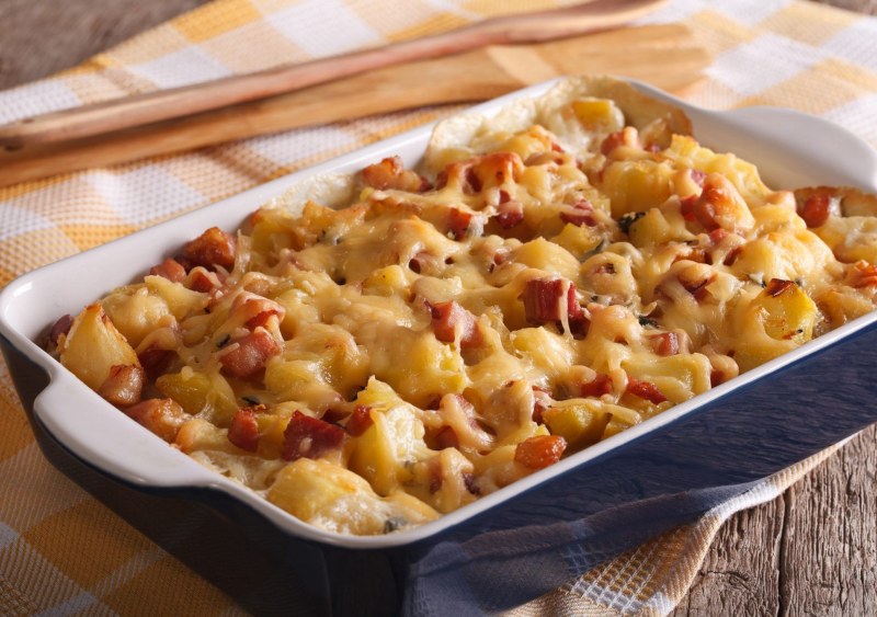 Тартифлет с грибами