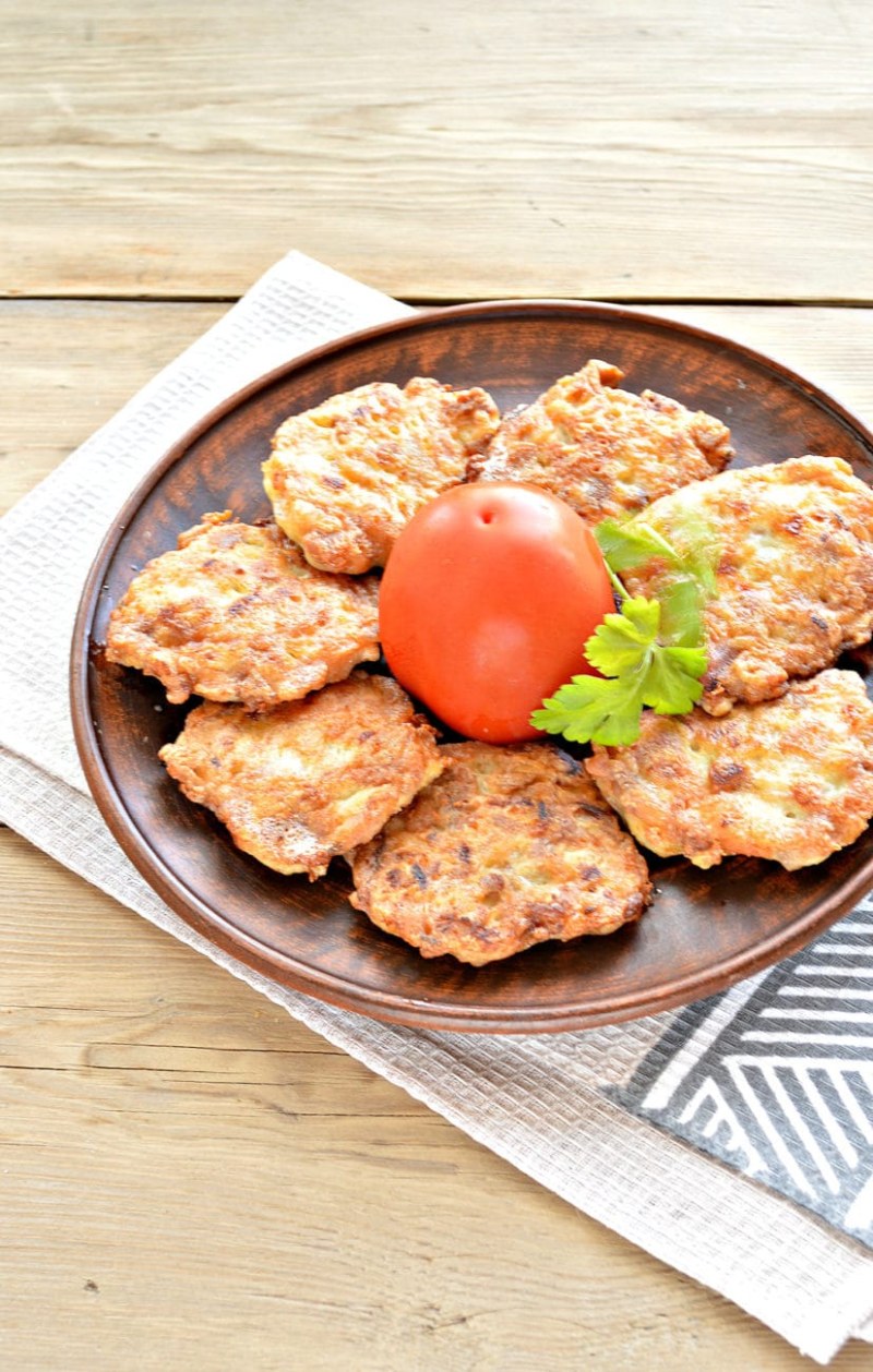 Котлетки по-албански из курицы
