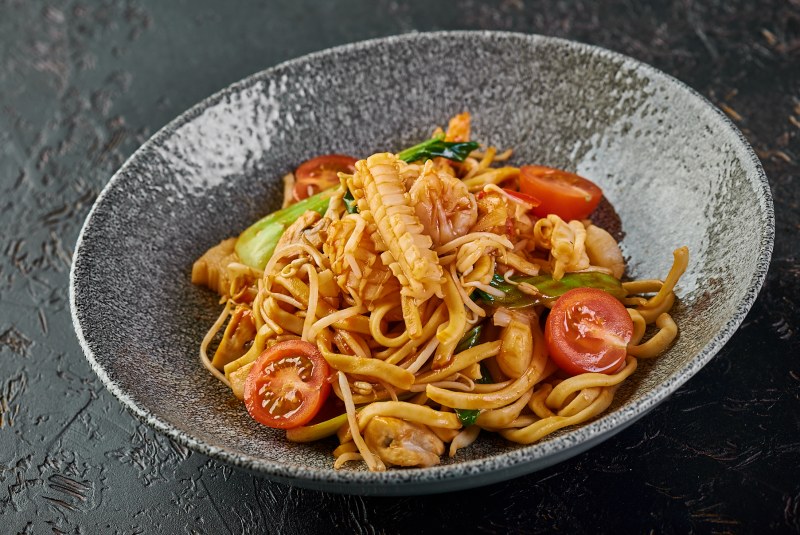 Samyang лапша с морепродуктами Seafood Noodle 65 г