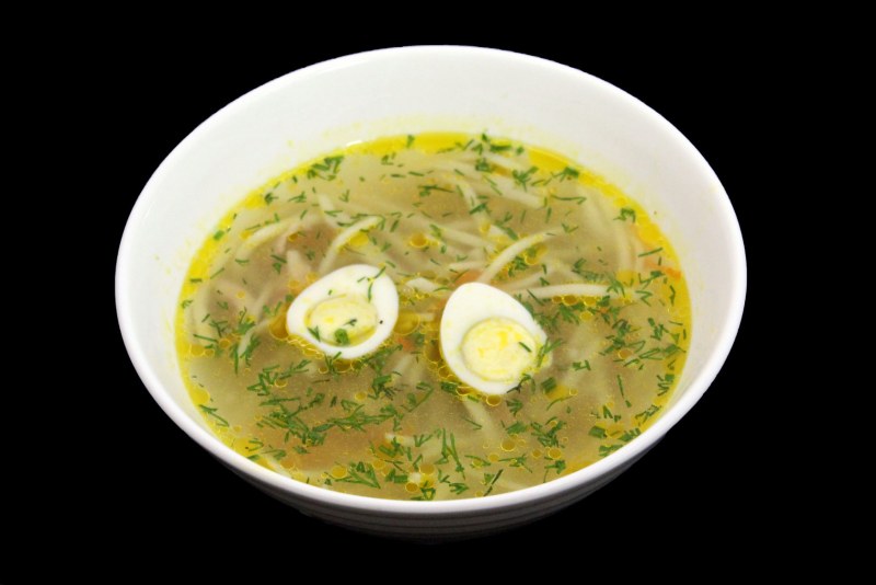 Куриный суп с лапшой