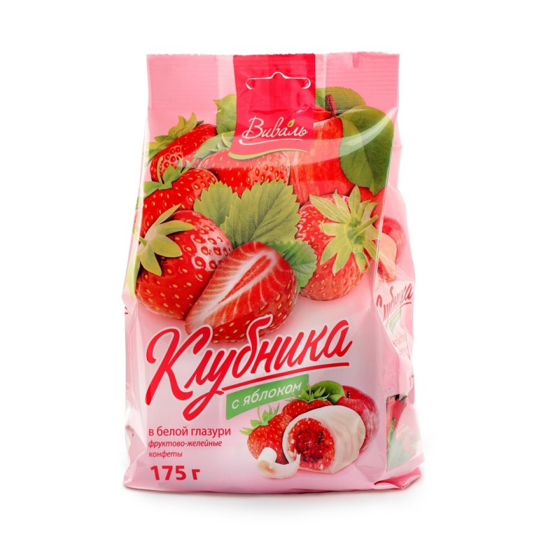 Клубничные конфеты