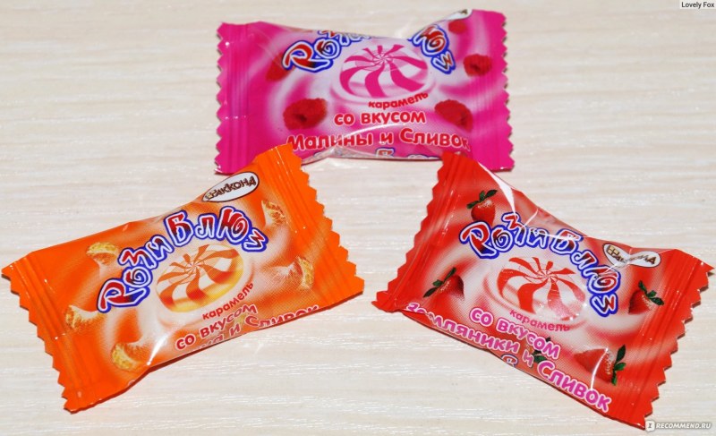 Печенье клубника из вафель