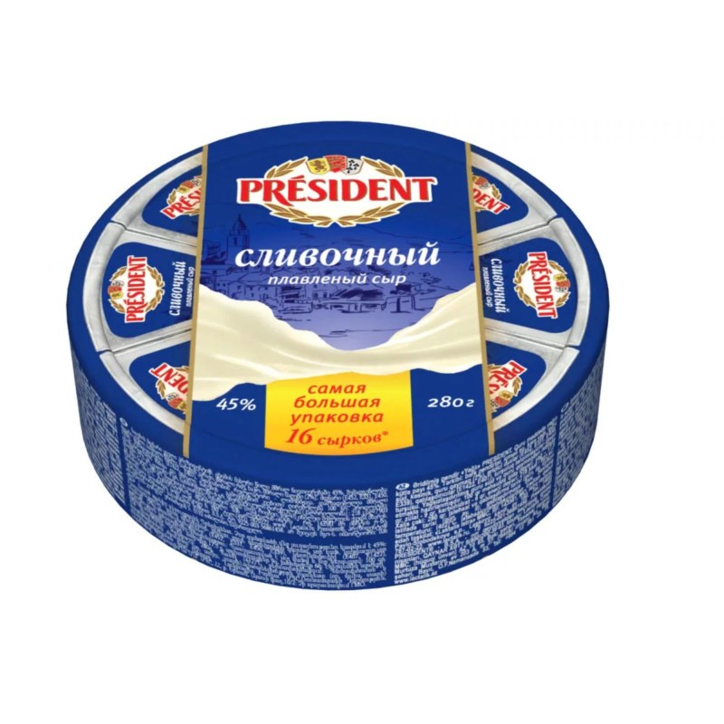 Сыр Хохланд сливочный плавленый 35 100г