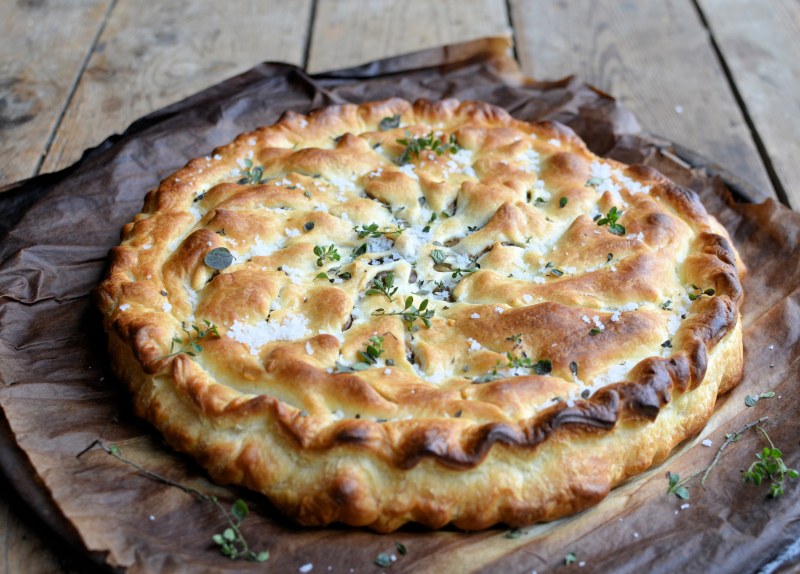 КИШ С лисичками