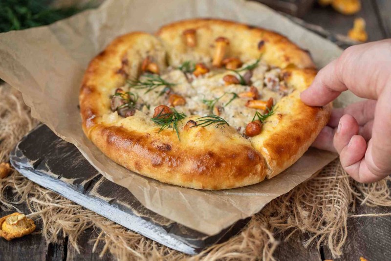 КИШ С лисичками