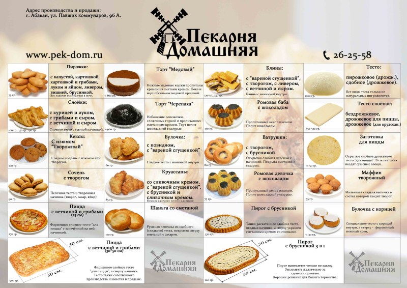 Рецептура теста для пирожков