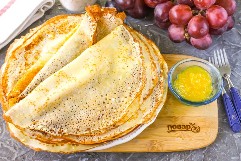 Блины из ржанойной муки