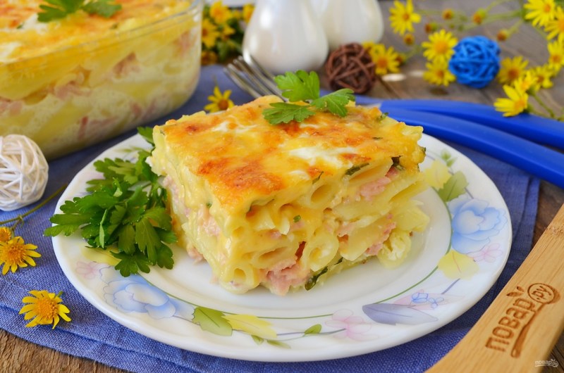 Картофельная лазанья