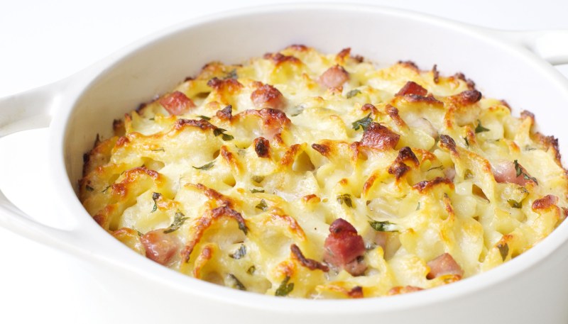 Mac and Cheese с беконом