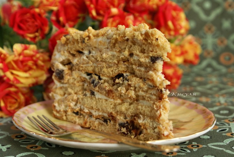 Швитурис пирожное с грецкими орехами