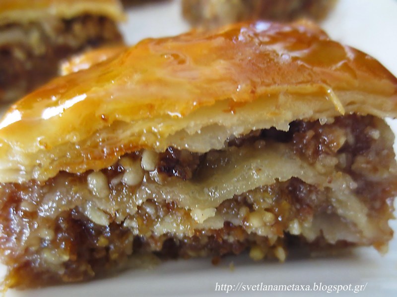 Песочное печенье с грецкими орехами